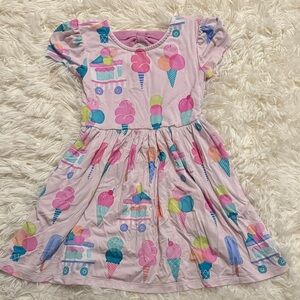Little Sleepies Ice Cream Dress with Bow Back